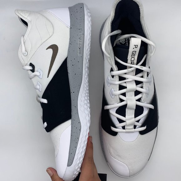 NEW Nike Paul George 3 White Cement PG3 main image 6